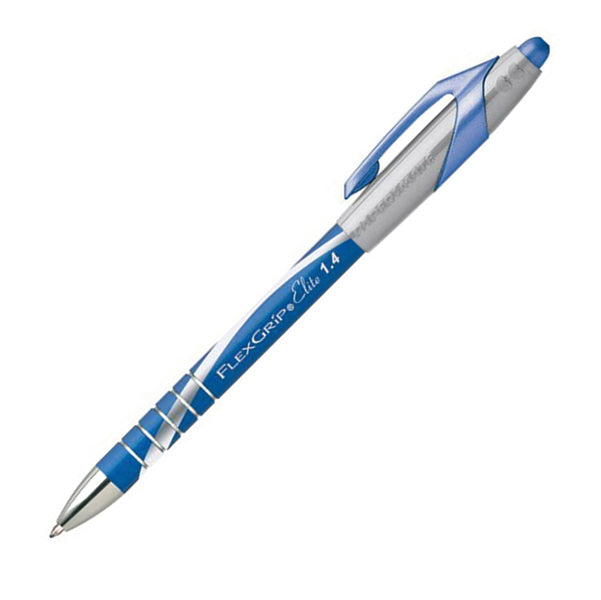 PAPERMATE - S0767610 - Penna a sfera a scatto Flexgrip Elite - punta 1,4mm - blu  - Papermate