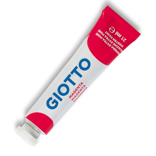 GIOTTO - 35501000 - Tempera Tubo 7 - 21ml - magenta - Giotto