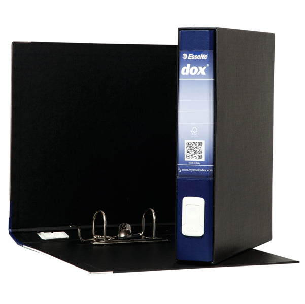 DOX - D26404 - Registratore Dox 4  - dorso 5 cm - commerciale 23x29,7 cm - blu - Esselte