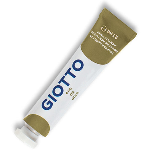 GIOTTO - 35730000 - Tempera acrilica extraconcentrata - 21ml - oro - Giotto