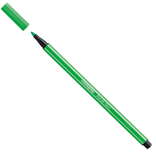 STABILO - 68-033 - Pennarello Pen 68 - verde neon 033 - Stabilo