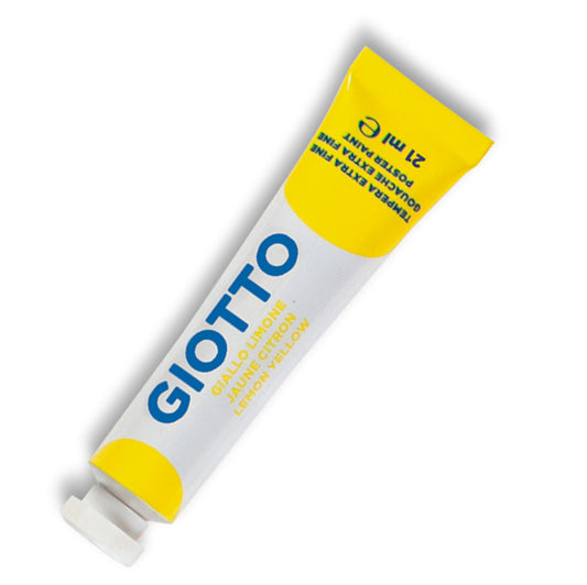 GIOTTO - 35500300 - Tempera Tubo 7 - 21ml - giallo limone 03 - Giotto