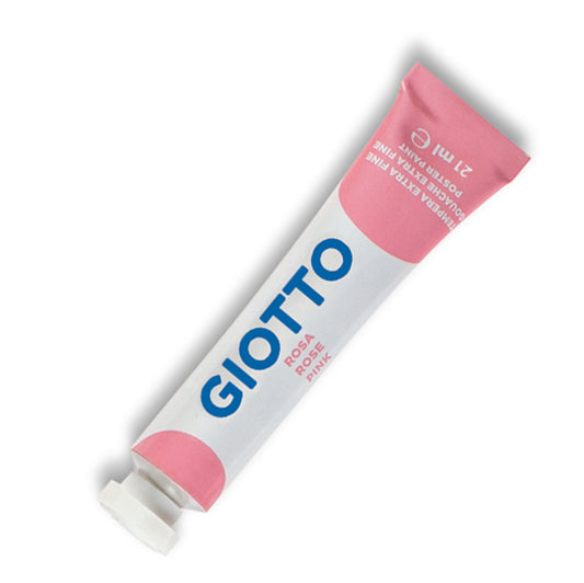 GIOTTO - 35500600 - Tempera Tubo 7 - 21ml - rosa - Giotto