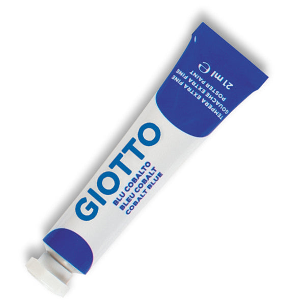 GIOTTO - 35501600 - Tempera Tubo 7 - 21ml - blu cobalto - Giotto