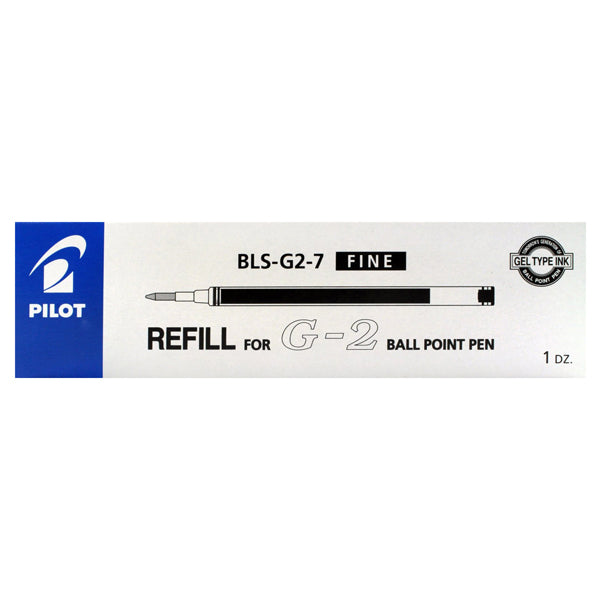 PILOT - 012138 - Roller refill Inkgel BLS G2 7 - a sfera - punta 0,7 mm - nero - Pilot