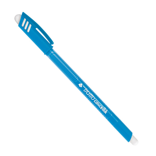 TRATTO - 826105 - Penna a sfera cancellabile Cancellik - punta 1,0mm - azzurro  - Tratto