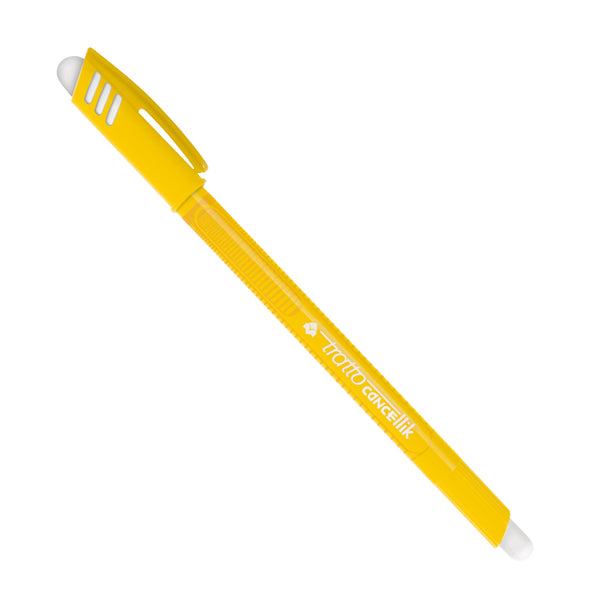 TRATTO - 826109 - Penna a sfera cancellabile Cancellik - punta 1,0mm - giallo - Tratto