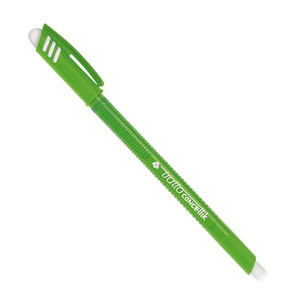 TRATTO - 826110 - Penna a sfera cancellabile Cancellik - punta 1,0mm - verde chiaro - Tratto