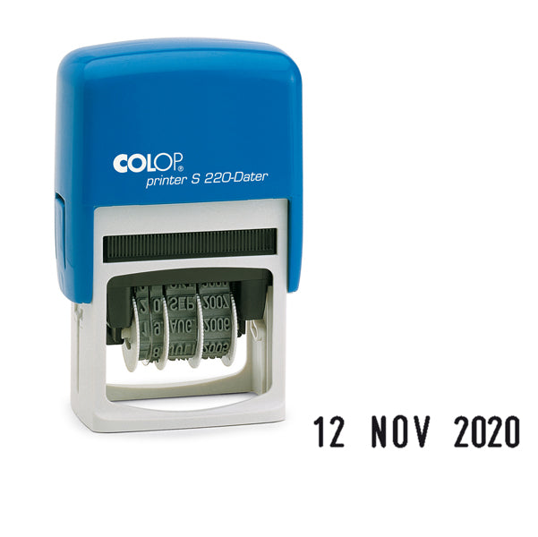 COLOP - S220 BLISTER - Timbro Datario Printer S 220 Dater - 4 mm - autoinchiostrante - Colop