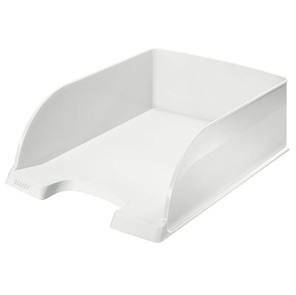 LEITZ - 52330001 - Vaschetta portacorrispondenza Leitz Plus Jumbo - 25,5 x 10,3 x 36 cm - bianco - Leitz