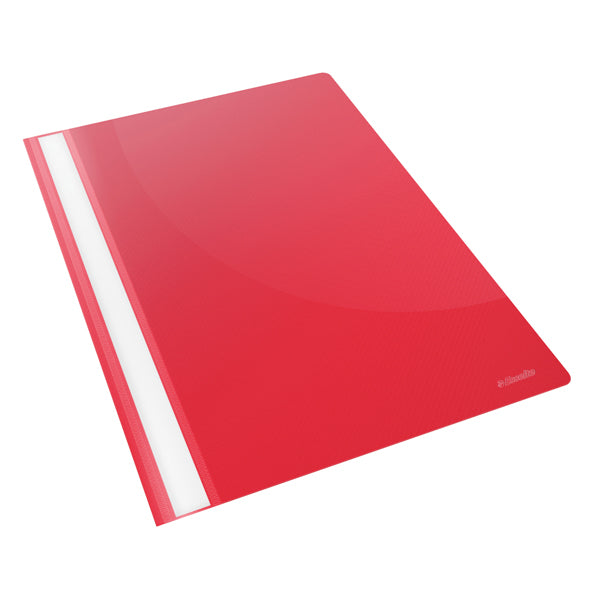 ESSELTE - 28316 - Cartellina ad aghi Report File - con fermafogli - PPL - 21x29,7 cm - rosso - Esselte