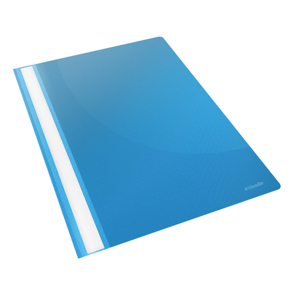 ESSELTE - 28322 - Cartellina ad aghi Report File - con fermafogli - PPL - 21x29,7 cm - azzurro - Esselte