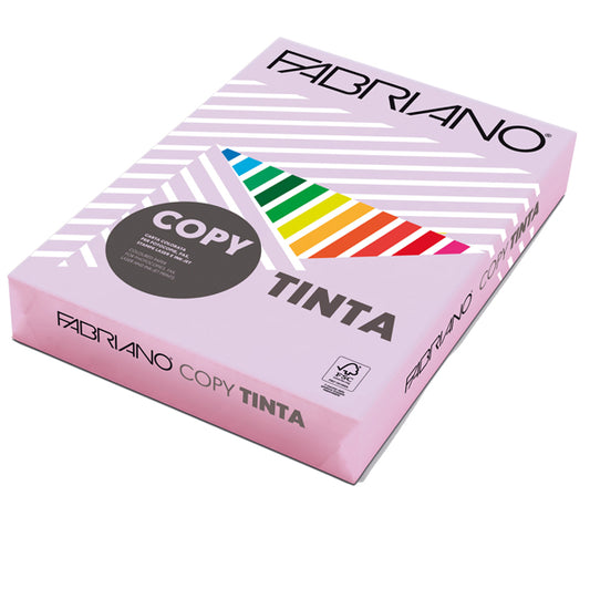 FABRIANO - 60821297 - Carta Copy Tinta - A4 - 80 gr - colore tenue lavanda - Fabriano - conf. 500 fogli