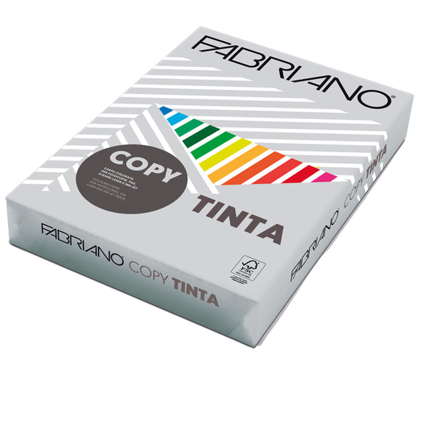 FABRIANO - 66421297 - Carta Copy Tinta - A4 - 80 gr - colore tenue grigio - Fabriano - conf. 500 fogli