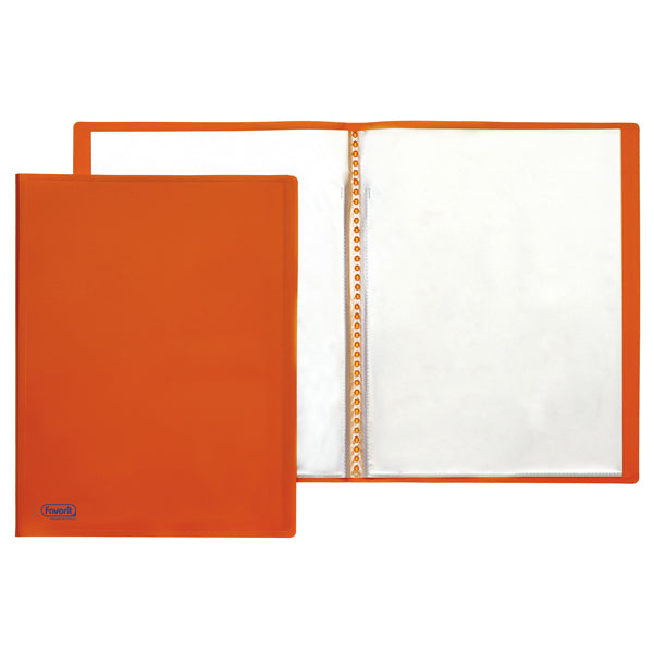 FAVORIT - 100460249 - Portalistini Sviluppo - buccia - PPL - 22x30 cm - 20 buste - arancio - Favorit