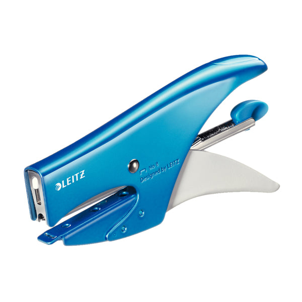 LEITZ - 55472036 - Cucitrice Wow a pinza 5547 - blu metallizzato - Leitz