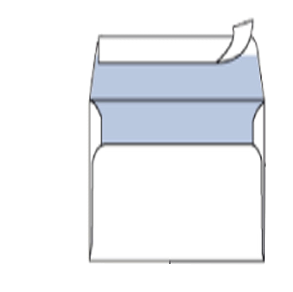 BLASETTI - 0510 - Busta Mailpack - senza finestra - strip adesivo - 12 x 18 cm - 80 gr - bianco - Blasetti - conf. 25 pezzi