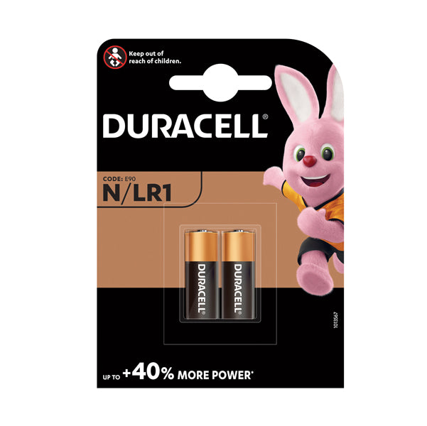 DURACELL - DURAMN9100-2 - Pile - 1,5V (MN9100-LR1) - Duracell - blister 2 pezzi
