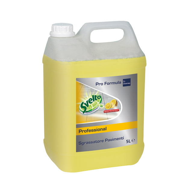 SVELTO - 7514364 - Sgrassatore per pavimenti - limone - Svelto - tanica da 5 L
