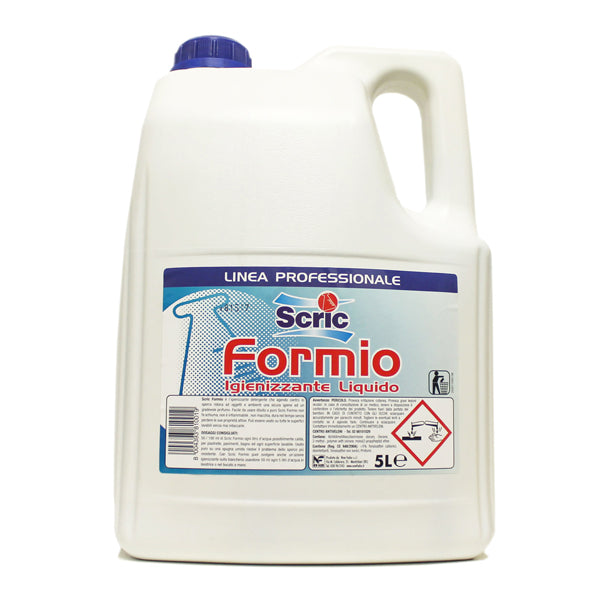 SCRIC - 120704810020 - Detergente igienizzante per pavimenti Scric Formio - tanica da 5 L