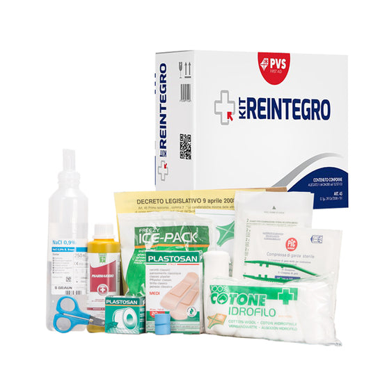 PVS - PDM090 - Kit di reintegro pronto soccorso - fino a 2 persone - PVS