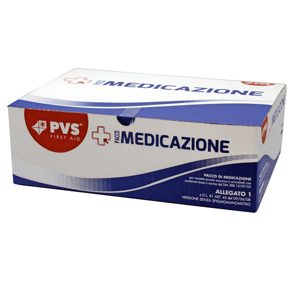 PVS - PDM091 - Kit di reintegro pronto soccorso - senza sfigmomanometro - oltre 3 persone - PVS