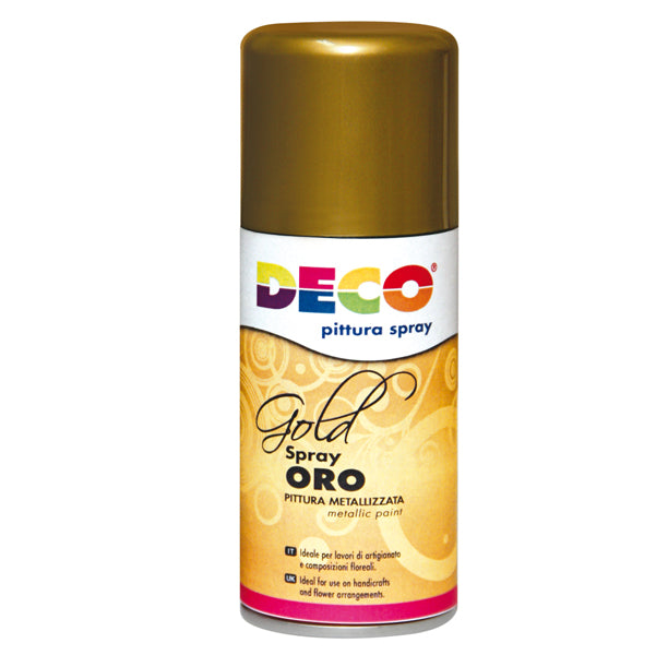 DECO - 615-1 - Vernice spray - 150ml - oro - DECO
