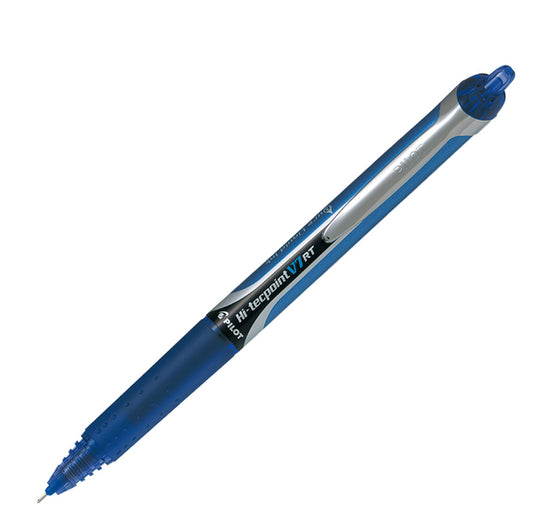 PILOT - 006786 - Roller a scatto Hi Tecpoint V7 RT - punta 0,7mm - blu  - Pilot