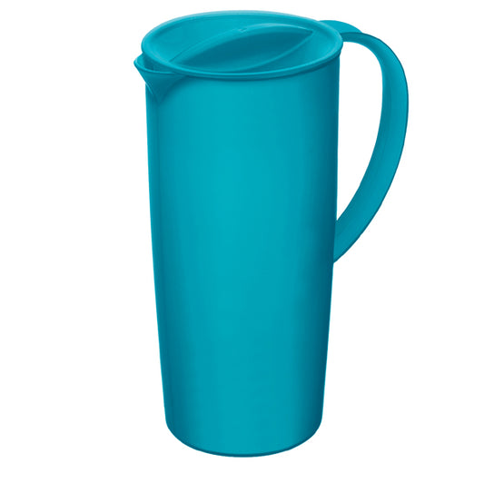 ROTHO - F707058 - Caraffa con coperchio - 16 x 10,5 x 22,5 cm - PPL - 1,2 L - blu - Rotho