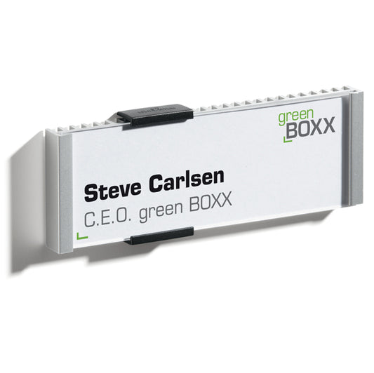 DURABLE - 4800-23 - Targa per porte-pareti Info Sign - 14,9 x 5,3 cm - Durable