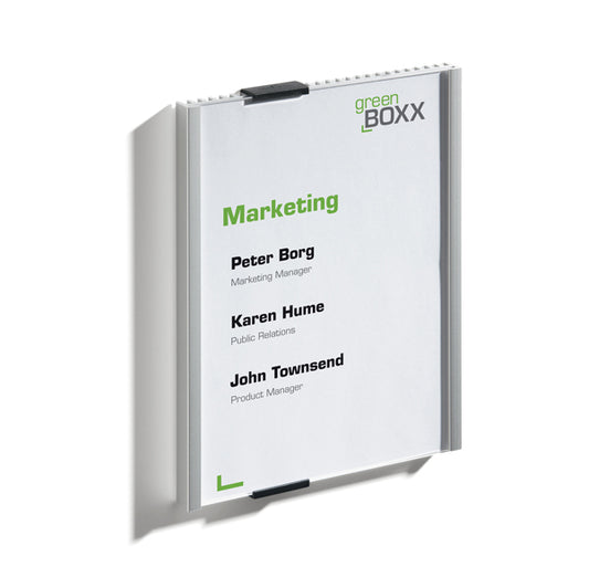 DURABLE - 4803-23 - Targa per porte-pareti Info Sign - 14,9 x 21,1 cm - Durable