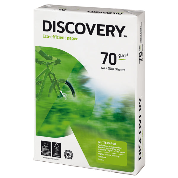 Discovery - Discovery70A4 - Carta Discovery 70 - A4 - 70 gr - bianco - conf. 500 fogli