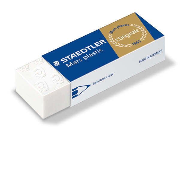STAEDTLER - 526-50 - Gomma Mars Plastic - 65x23x13mm - bianca - Staedtler