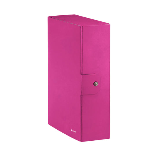 LEITZ - 39680023 - Scatola progetto WOW - dorso 10 cm - fucsia metallizzato - Leitz