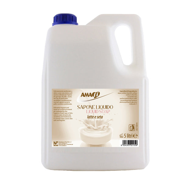 Amati - 112304001356 - Detergente liquido - latte - Amati - tanica da 5 L