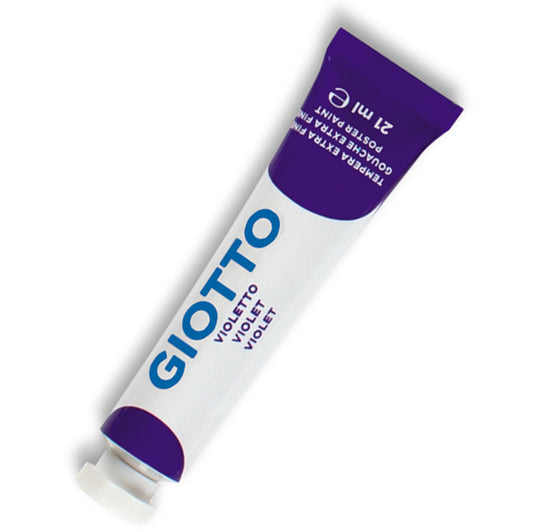 GIOTTO - 35501900 - Tempera Tubo 7 - 21ml - violetto - Giotto