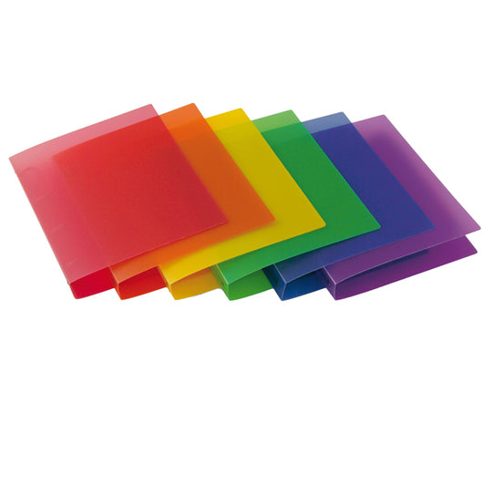 SEI ROTA - 36901799 - Raccoglitore Myto - 4 anelli tondi 17 mm - dorso 2,5 cm - 22x30 cm - colori assortiti - Sei Rota