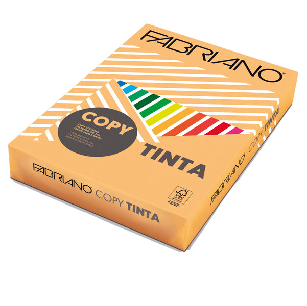 FABRIANO - 61329742 - Carta Copy Tinta - A3 - 80 gr - colore tenue albicocca - Fabriano - conf. 250 fogli