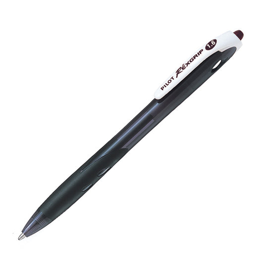 PILOT - 040305 - Penna a sfera a scatto Rexgrip Begreen - punta 1,6mm - nero  - Pilot