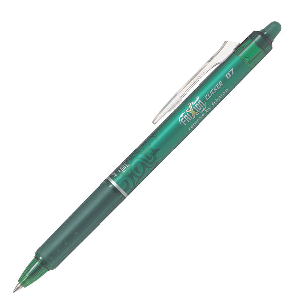 PILOT - 006793 - Penna a sfera a scatto Frixionball Clicker - punta 0,7mm  - verde - Pilot
