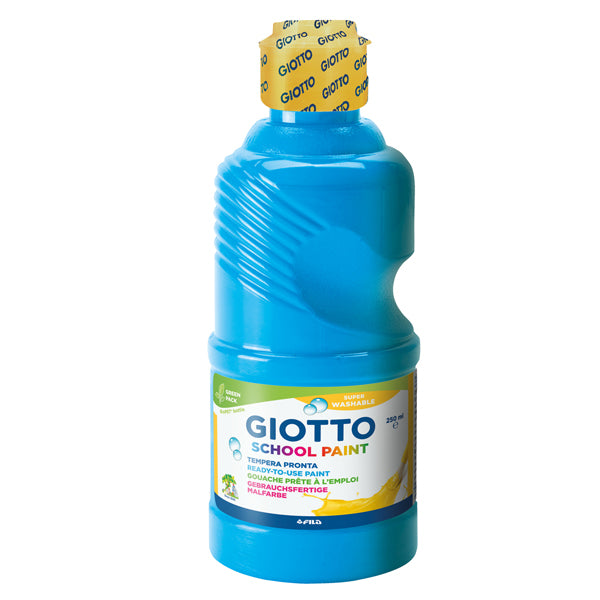 GIOTTO - 530815 - Tempera pronta - 250ml - cyano - Giotto