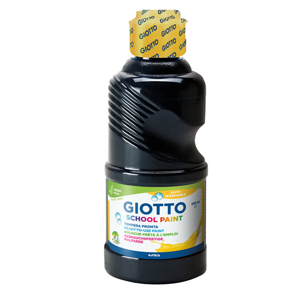 GIOTTO - 530824 - Tempera pronta - 250ml - nero - Giotto