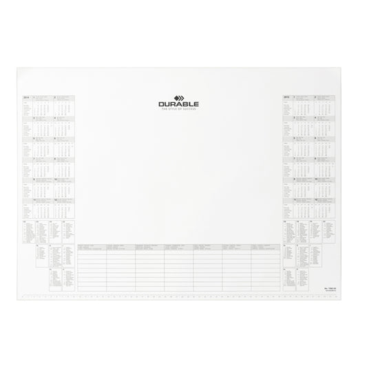 DURABLE - 7292-02 - Ricambio da 25 fogli per sottomano - 57 x 41 cm - Durable