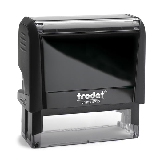 TRODAT - 47587. - Timbro Original Printy 4.0 4915 - autoinchiostrante - personalizzabile - 70x25 mm - 7 righe - Trodat