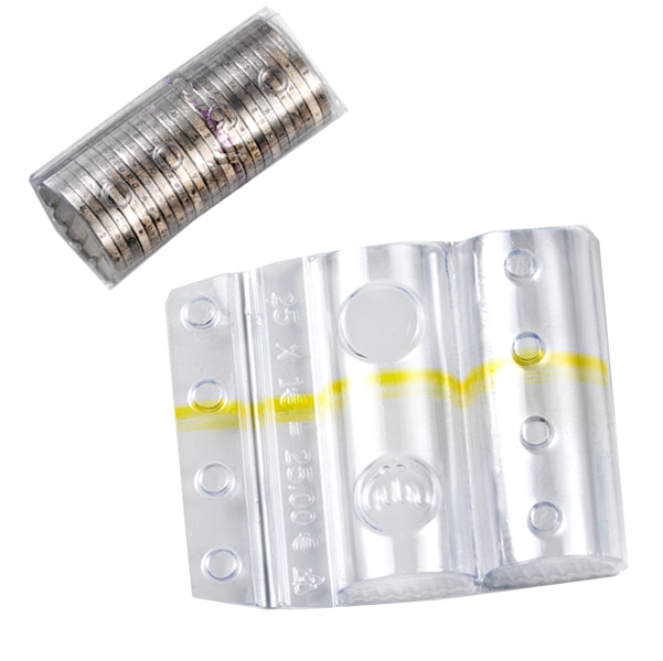 ITERNET - 8006TRBC - Blister portamonete - 1 euro - fascia gialla - Iternet - sacchetto da 100 blister