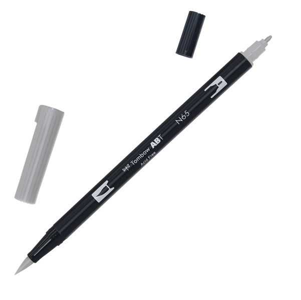 TOMBOW - PABT-N65 - Pennarello Dual Brush N65 - cool gray 5 - Tombow - 67261 -  Conf. da 6 Pz.