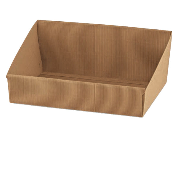SCOTTON - 35303C - Vassoio in cartone Onda avana - 31 x 24 x 10,5cm - Scotton