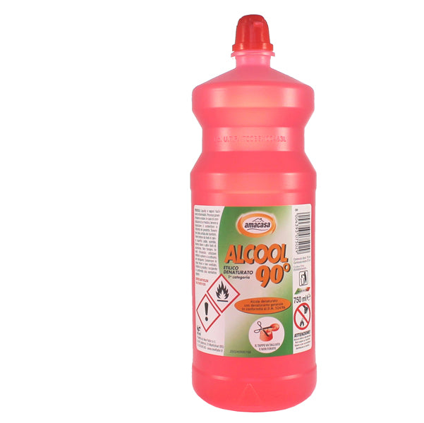 AMACASA - 100105075029 - Alcool etilico denaturato 90  - 750 ml - Amacasa