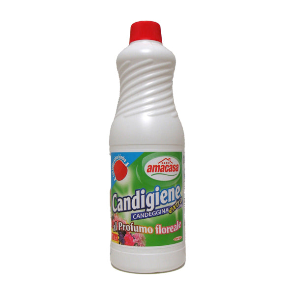 AMACASA - 100305811009 - Candeggina igienizzante - profumo floreale - 1 L - Amacasa