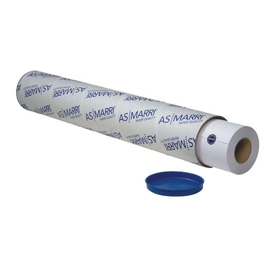 Rotolo Carta Per Plotter Sa.Ba.Cart A1 - 610mm X 50mt, 80g/mq, Opaca Inkjet - Foto 10